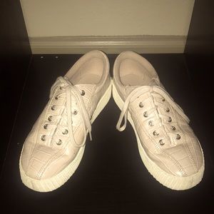 Tretorn Faux Crocodile Sneakers